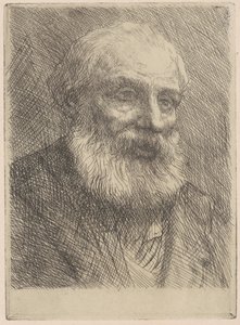 Egy öregember feje alkotó: Alphonse Legros
