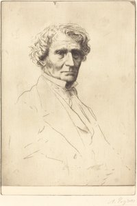 Hector Berlioz. alkotó: Alphonse Legros