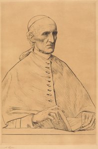Manning bíboros őeminenciája, 1. lap alkotó: Alphonse Legros