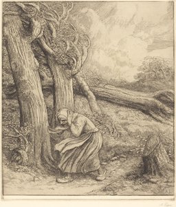 Hurricane A hurrikán. alkotó: Alphonse Legros
