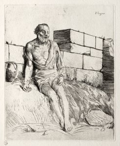 Állás (első tábla) alkotó: Alphonse Legros