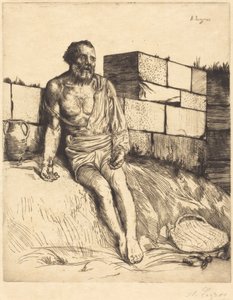 Jób, 1. táblázat alkotó: Alphonse Legros