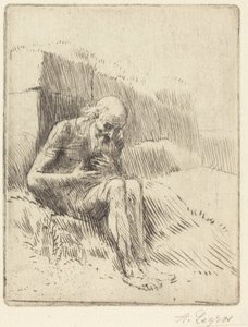 Jób, 2. táblázat alkotó: Alphonse Legros