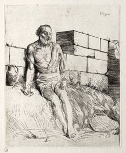Munka első tányérja. alkotó: Alphonse Legros