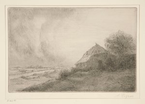 A kunyhó a hegyen alkotó: Alphonse Legros