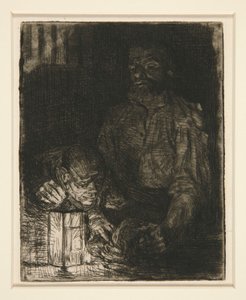La Tete supplicie (A kivégzett feje) alkotó: Alphonse Legros