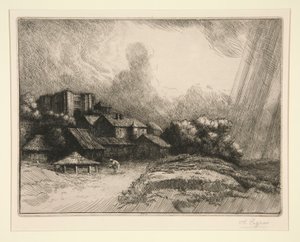 A gazdaság a alkotó: Alphonse Legros