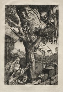 halál a körtefán alkotó: Alphonse Legros