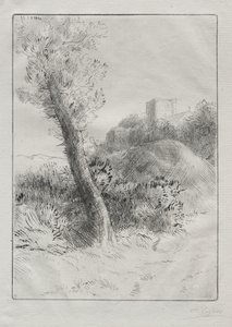 Tájkép alkotó: Alphonse Legros