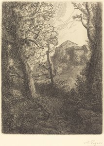 Táj Táj. alkotó: Alphonse Legros