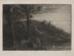 A Kis Híd alkotó: Alphonse Legros