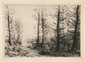 A Nagy-csatorna alkotó: Alphonse Legros