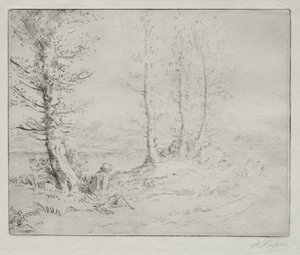 a part mentén alkotó: Alphonse Legros