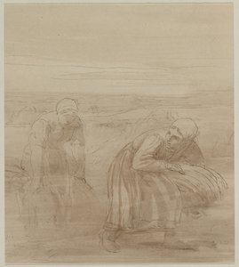 Gleaners, 1800-as évek. alkotó: Alphonse Legros