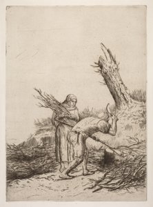 A buzi készítők. alkotó: Alphonse Legros