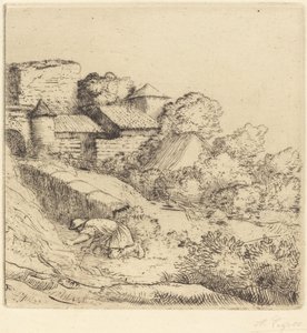 Kis fűégető A kis fűégető. alkotó: Alphonse Legros