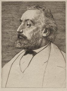 Leon Gambetta. alkotó: Alphonse Legros