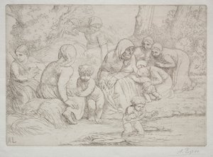 Nyári. alkotó: Alphonse Legros