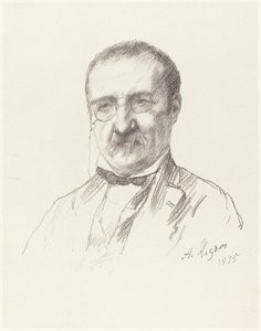 M. Champfleury alkotó: Alphonse Legros
