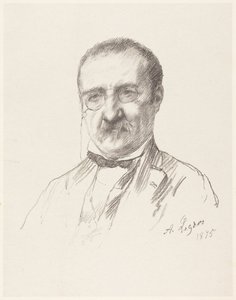 M. Champfleury alkotó: Alphonse Legros