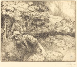 Ember takarmányozás alkotó: Alphonse Legros
