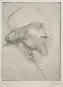 Férfi koponyasapkás alkotó: Alphonse Legros