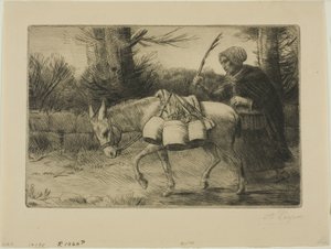 Fejőlány alkotó: Alphonse Legros
