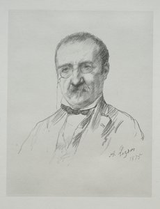 Mr. Champfleury, 1875. alkotó: Alphonse Legros