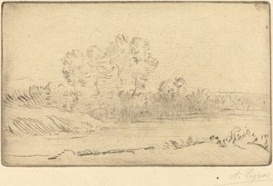 Nortkerque Pres de Nortkerque közelében alkotó: Alphonse Legros