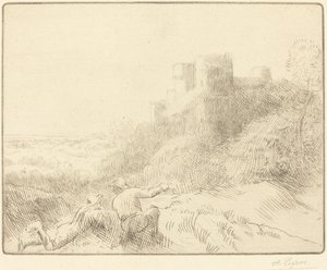 Régi kastély alkotó: Alphonse Legros