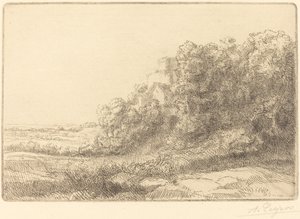 Old Chateau Egy régi kastély. alkotó: Alphonse Legros