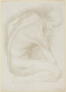 Öregember alkotó: Alphonse Legros