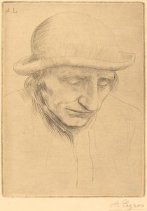 Paraszt kerek kalapban alkotó: Alphonse Legros