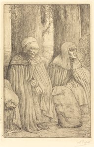 Parasztparasztok. alkotó: Alphonse Legros
