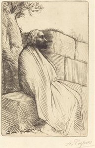 Filozofálni (A filozófus) alkotó: Alphonse Legros