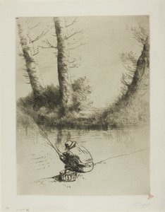 Rúdhalász alkotó: Alphonse Legros