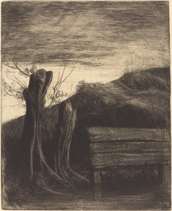Pollard Willows Les saules tetards. alkotó: Alphonse Legros