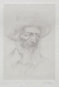 Alfred Lord Tennyson portréja alkotó: Alphonse Legros