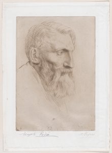 Auguste Rodin portréja alkotó: Alphonse Legros
