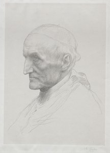 Manning bíboros portréja 2. tábla. alkotó: Alphonse Legros