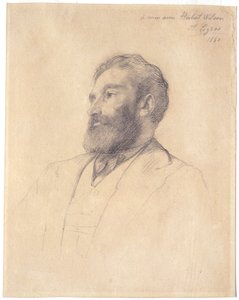 Herbert Wilson portréja alkotó: Alphonse Legros