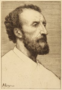 J. Dalou portréja alkotó: Alphonse Legros