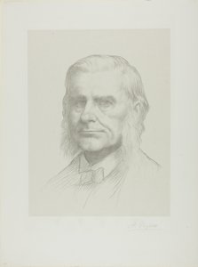 Huxley professzor portréja alkotó: Alphonse Legros