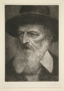 Tennyson portréja alkotó: Alphonse Legros