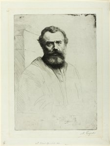 A művész portréja alkotó: Alphonse Legros
