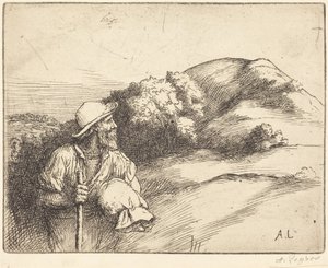Visszatérés a mezőkről alkotó: Alphonse Legros