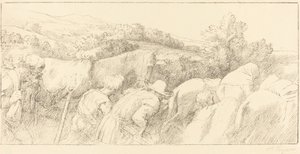 A parasztok visszatérése alkotó: Alphonse Legros
