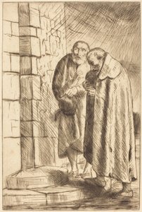 Szent Péter és Szent Pál M. Richard ajtajánál alkotó: Alphonse Legros
