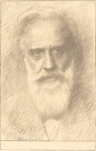Önarckép. alkotó: Alphonse Legros