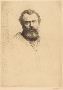 Önarckép, 3. lemez alkotó: Alphonse Legros